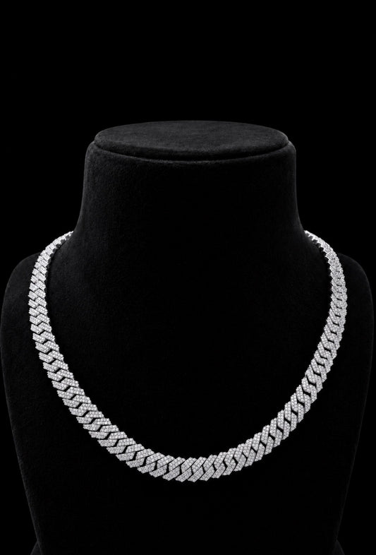 VVS1 Cuban Link Chain w/ Custom Personalized Clasp